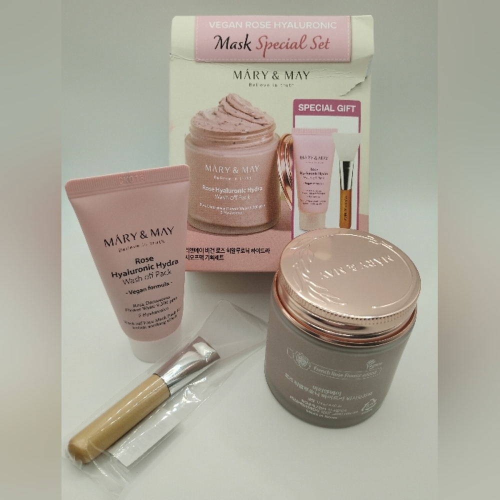 Mary & May Rose Hyaluronic Hydra Mask Set